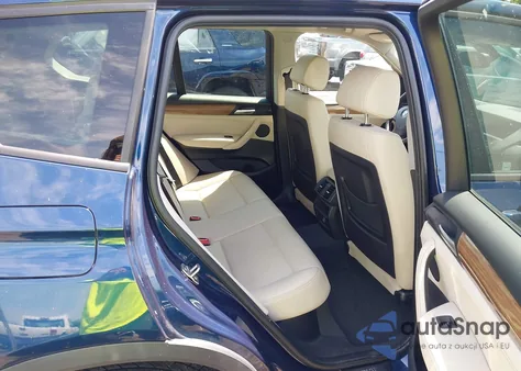 2013 BMW X3 xDrive28I from USA, damaged, VIN 5UXWX9C56D0A23856